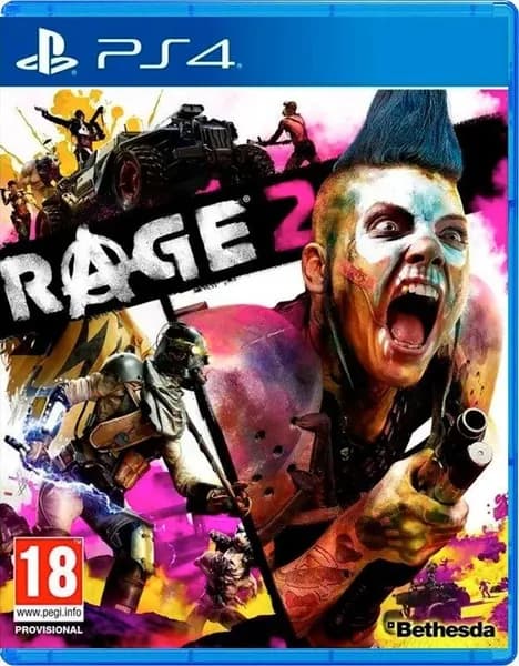 Игра Rage 2 PS4 Издание на диске. Русская версия на ps4/ps5.