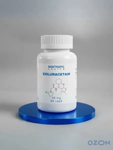 Колурацетам Coluracetam 35 мг 90 капсул