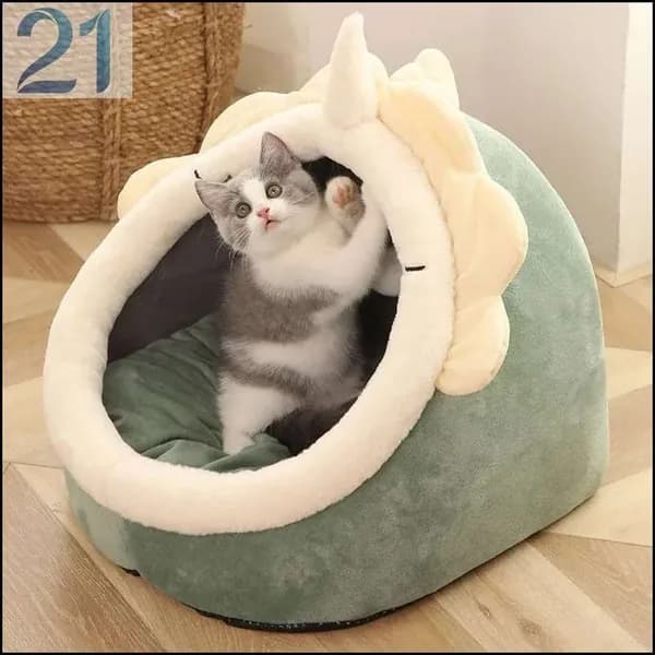 Корзина для домашних животных, удобная кроватка для котенка, подходит для мелких животных, S