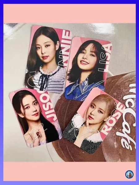 Фотокарточки BLACKPINK (Автограф-сессия, Коллекционные, Эксклюзивный дизайн)