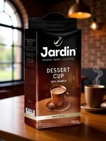 Кофе молотый Жардин Jardin Dessert Cup , Арабика, 250 г
