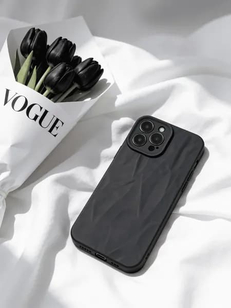 Чехол на iPhone 11 Pro Max с неровной поверхностью рельефный