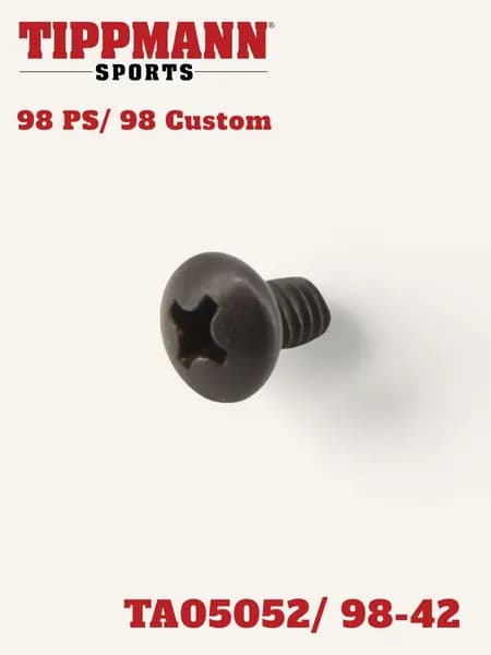 Винт фиксатора переходника фидера для Tippmann 98 PS/ 98 Custom (TA05052/ 98-42 Feed Latch Bolt)