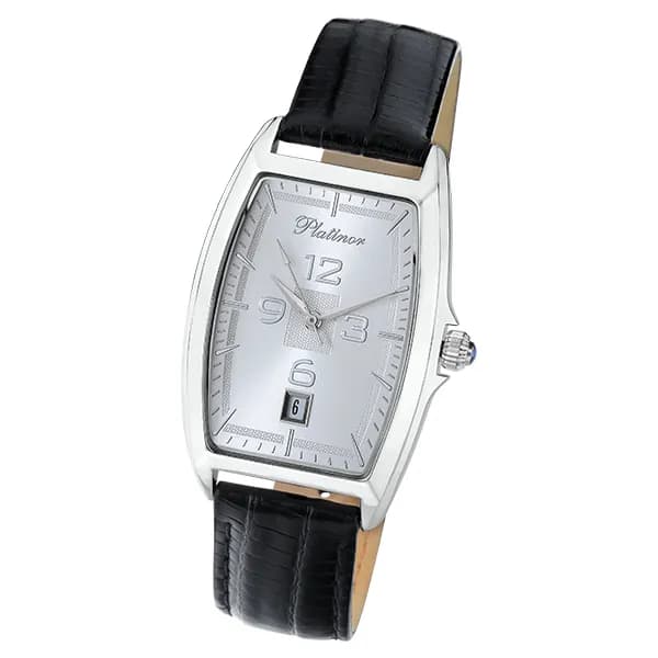 Мужские серебряные часы Platinor Бостон, арт. 47700.210