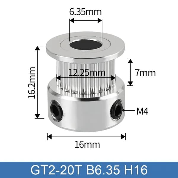 Шкив 2GT