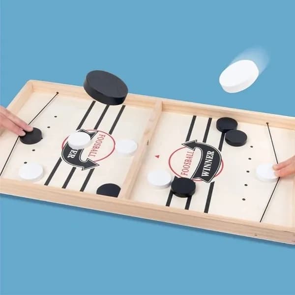 Настольная игра с шашками Foosball Winner, slingpuck, слингпак, настольный хоккей, вышибашки, для вхрослыхи детей, аэрохоккей