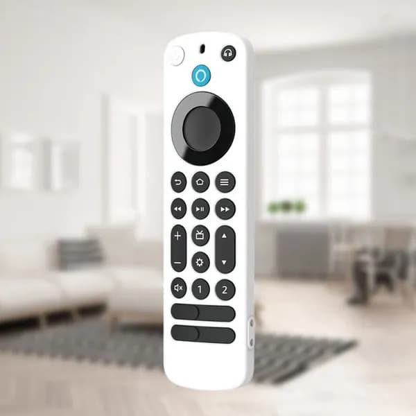 Силиконовый чехол для пульта Alexa Voice Remote Pro с ремешком