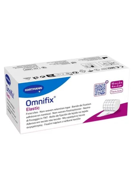 Пластырь Omnifix elastic гипоаллергенный нетканый белый 10 см х 2 м Paul Hartmann