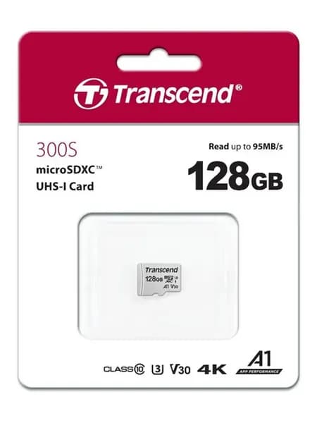 Карта памяти 300S microSDXC (TS128GUSD300S), 128 ГБ