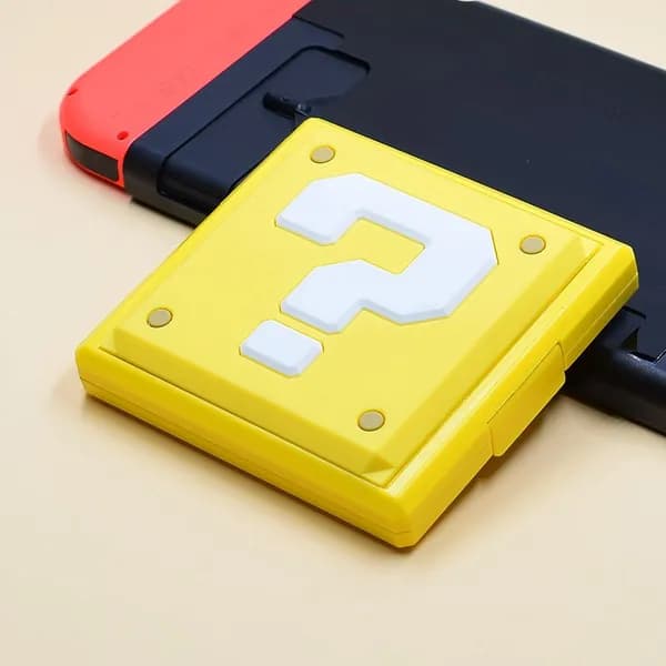 Эта стильная коробка для игровых картриджей Nintendo Switch 2 идеально подходит для безопасного хранения ваших любимых игр и карт памяти.