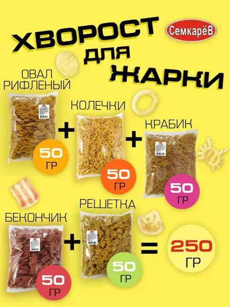 Снек, Хворост, Чипсы для жарки