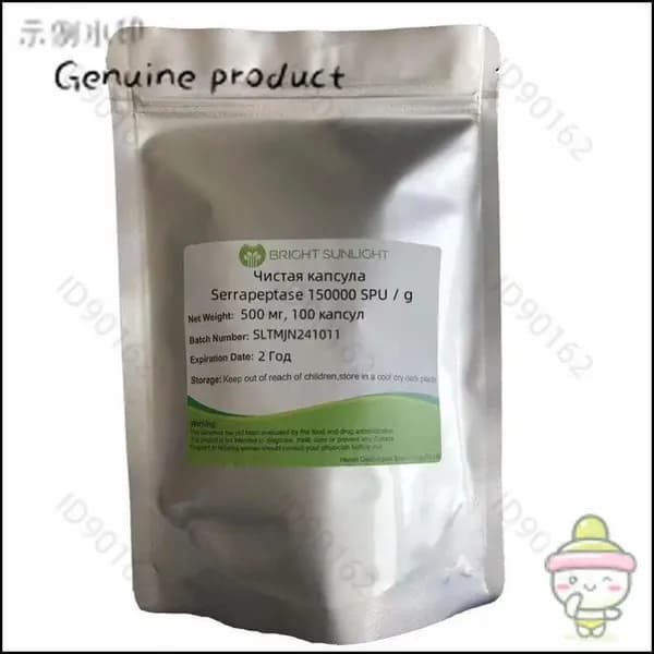 Чистая капсула Serrapeptase 150000 SPU / g 500 мг * 100 гранул7