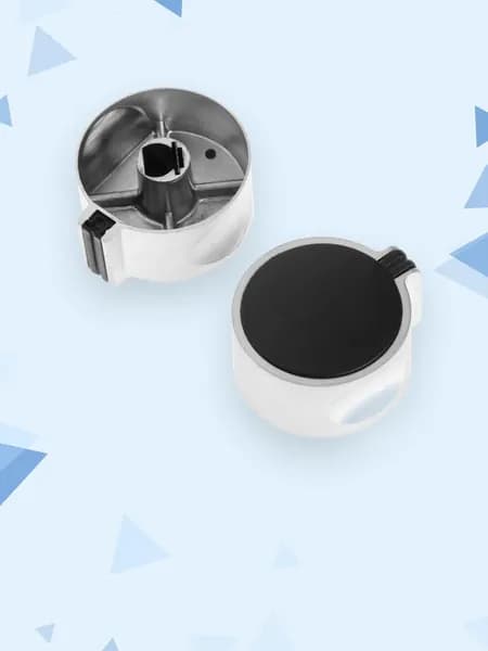 Ручка переключателя газовой плиты, 2 шт., 8 мм, Серебро