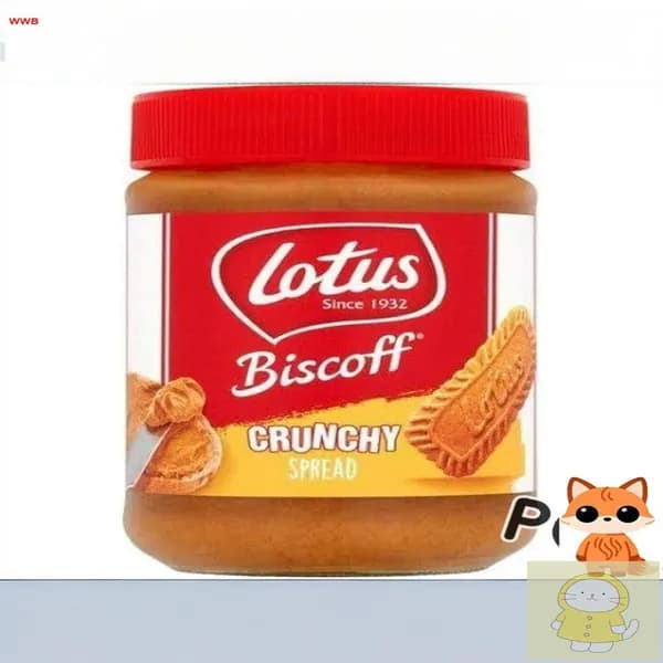 Паста Lotus Belgian Speculoos Crunchy с кусочками печенья380 гр