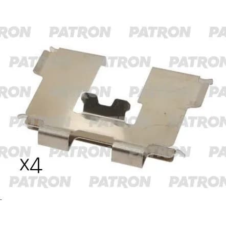 Комплект монтажный тормозных колодок дисковых PATRON PSRK1153, oem 5811673000