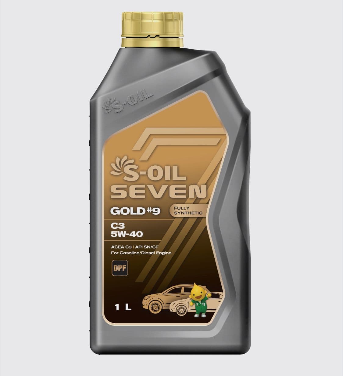S-OIL SEVEN 5W-40 Масло моторное, Синтетическое, 1 л