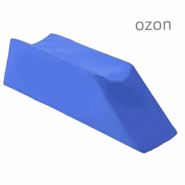 Ортопедическая Голубая Подушка Для Ног 50x20 Cm Комфорт После Хирургического Вмешательства