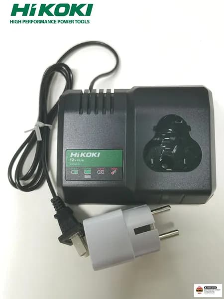 Зарядное Устройство HiKOKI UC12SFL, 10.8/12В, 1 А, Подходит Для Аккумуляторов Электроинструмента Hikoki 12v И Metabo 10.8 В-12 В