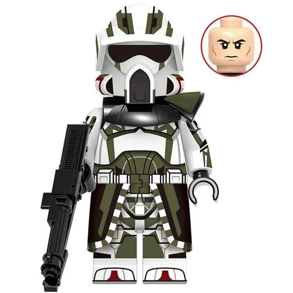 Минифигурка Star Wars Командир Траума, совместимая с Лего