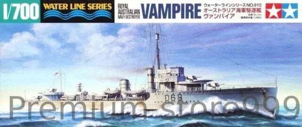 Tamiya 31910 1/700 Эскадренные миноносцы Королевского флота Австралии HMAS Vampire(D68) сборная модель корабля