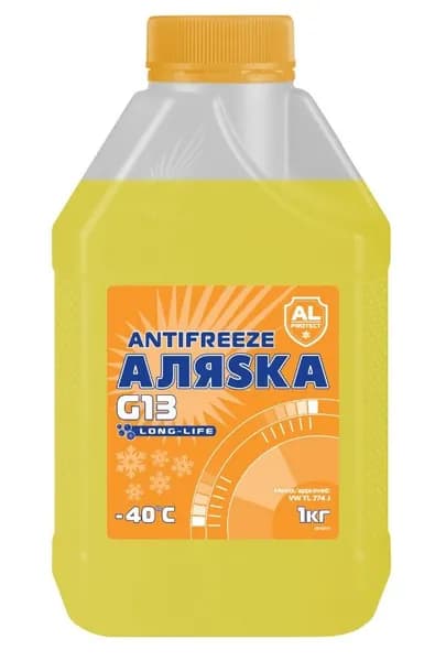 Антифриз Аляска Long Life желтый
