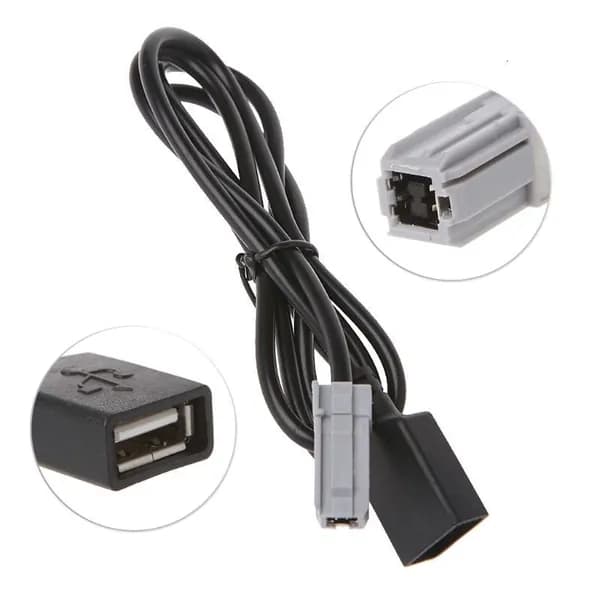Автомобильный AUX-USB адаптер для EZ Verso, Черный