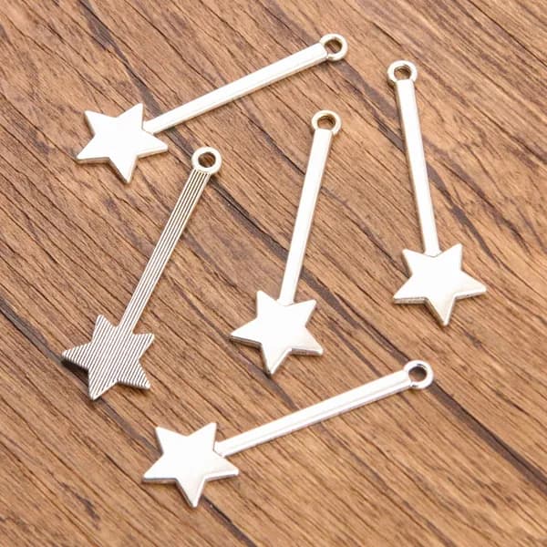 Подвеска в виде звезды 10pcs