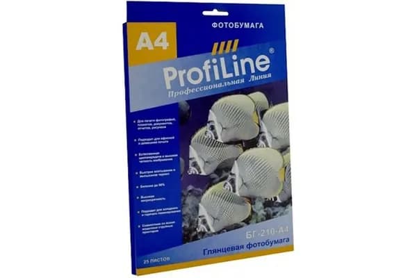 БМ-230-А4-25 Фотобумага матовая ProfiLine 230 г/м2, А4, 25 л, 2880 dpi