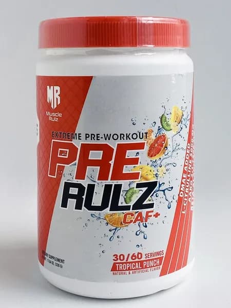 MUSCLE RULZ Предтренировочный комплекс PRE RULZ (EXTREME PRE-WORKOUT), 60 порций