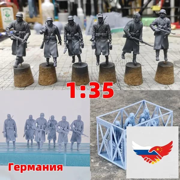 Cor 135 сборная модель солдат