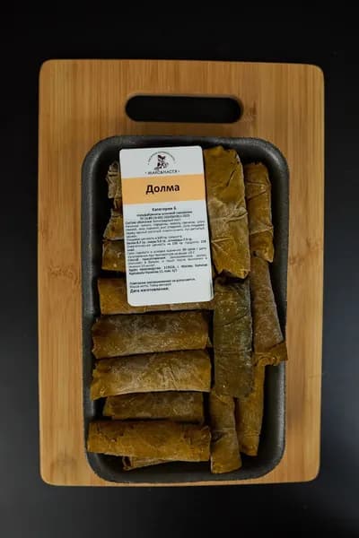 Долма с мясом 400г замороженный полуфабрикат