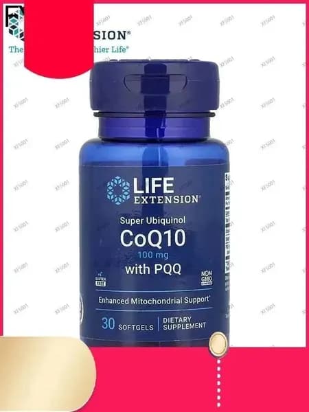 Life Extension Super Ubiquinol CoQ10 with PQQ, содержит PQQ, пантенол, коэнзим Q10, 100 мг, 30 мягких капсул-zhangshiliang