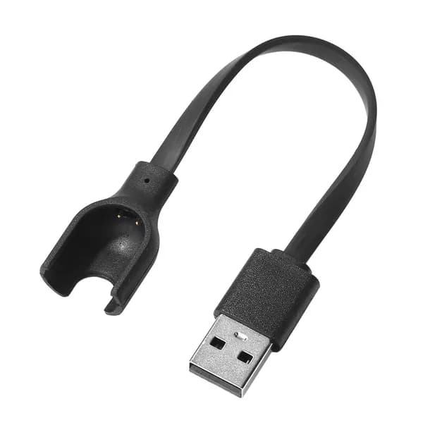 Кабель для фитнес-браслета, 1.1 м, черный