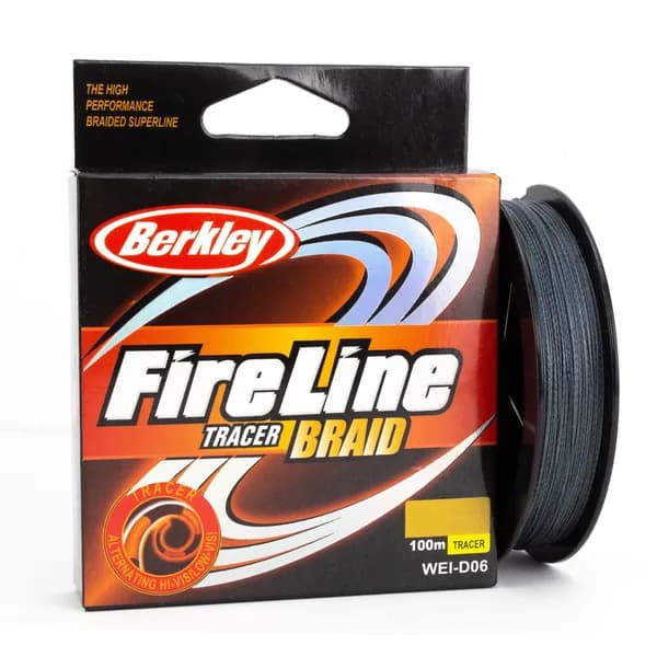 Плетенка для спиннинга FireLine 0.25 мм тест 21,2 кг цвет черный