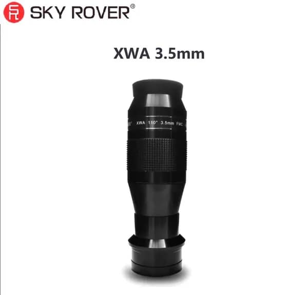 sky rover XWA,3.5mm,FMC,Сверхширокоугольный окуляр с углом обзора 100 градусов,Аксессуары для телескопов