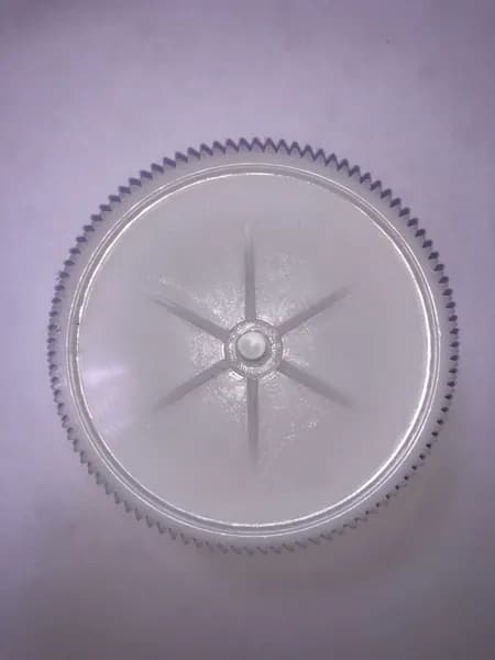 Шестерня эл.м/р "ГАММА" -7 (Колесо зубчатое, НИЖНЕЕ) (96 зуб., d82.5mm) ЛЕПСЕ 998.1913 / 9981913000