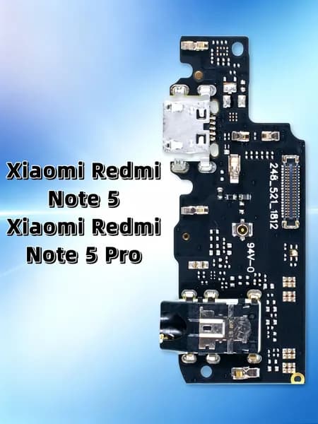 Нижняя плата на системный разъем для Xiaomi Redmi Note 5, Note 5 Pro