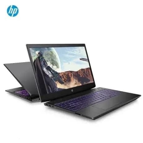 HP Игровой ноутбук 15.6", Intel Core i7-8750H, RAM 16 ГБ, SSD 512 ГБ, NVIDIA GeForce GTX 1050 Ti (4 Гб), Windows Pro, черный, Английская раскладка
