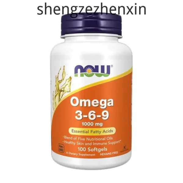 Омега 3-6-9 NOW Omega 3 6 9 1000 мг, 100 гелевых капсул