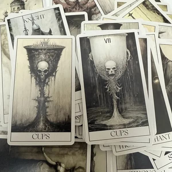 Карты Таро ужасов,Horror Tarot
