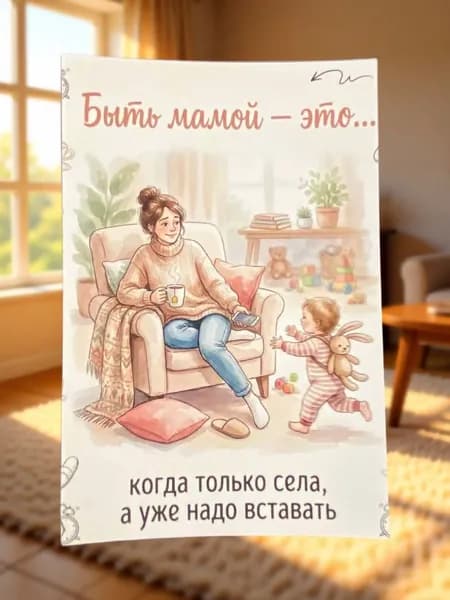 Открытка №23 "Мотивация" 10*15