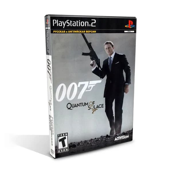 Игра для PS2 Агент 007 (James Bond 007) - Квант Милосердия (Quantum of Solace) (Shooter / Стрелялка, 2010, Activision) - Version 1