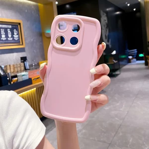 Чехол на Infinix Note 30 Корпус телефона с волновой рамкой защищен от сбрасывания