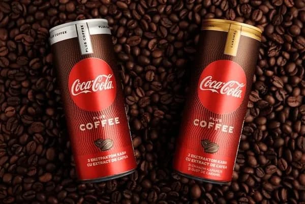 Coca Cola Coffee и Coca Cola Coffee Caramel Mix 250мл. по 2 шт(Кока Кола Кофе и Кофе-карамель),