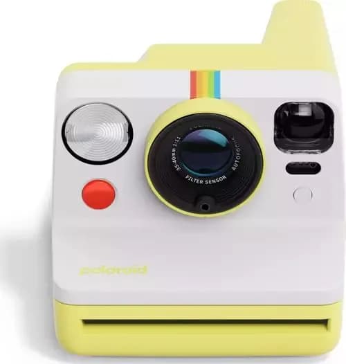 Мгновенная желтая Фотоаппарат Polaroid Now Gen 3