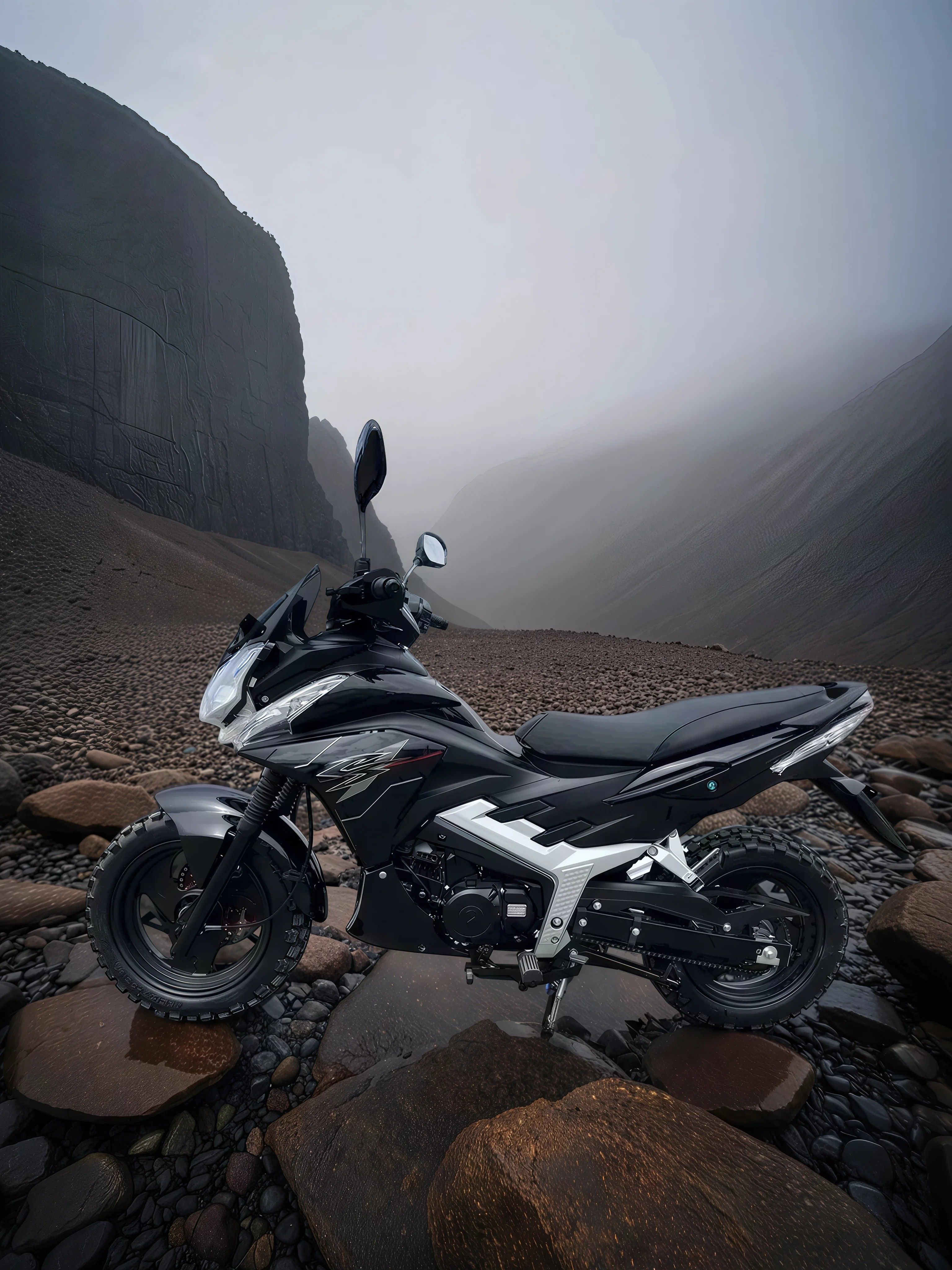 Мопед STORM CROSS BLACK 125 см3 (49,9 см3)