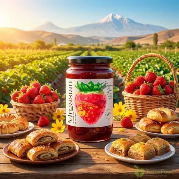 Джем MRGASTAN из клубники /стекло/ 430г