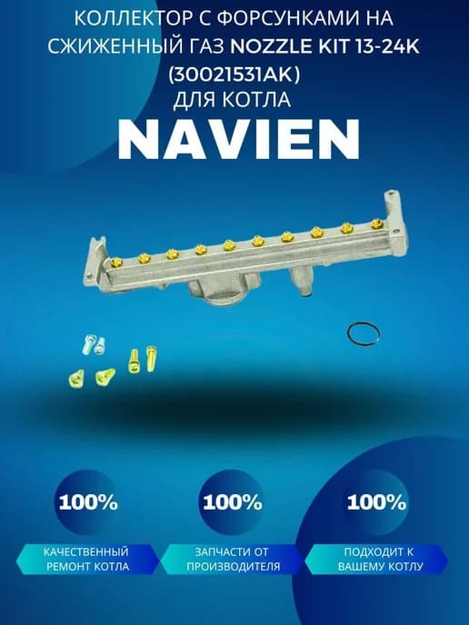 Коллектор с форсунками на сжиженный газ (30021531A)