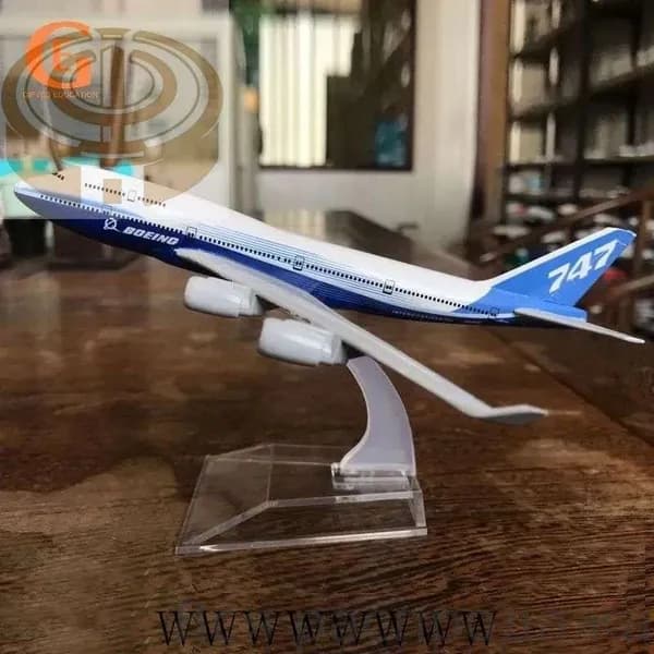 Металлическая Модель Самолета Боинг 747, B747