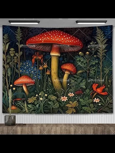 Гобелен Ботанические цветы 95x73